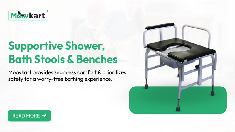 Find Your Perfect Bath Bench or Stool with Moovkart: Enhancing Safety and Comfort in the Bathroom