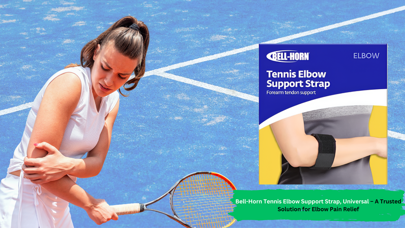 Bell-Horn Tennis Elbow Support Strap, Universal – A Trusted Solution for Elbow Pain Relief