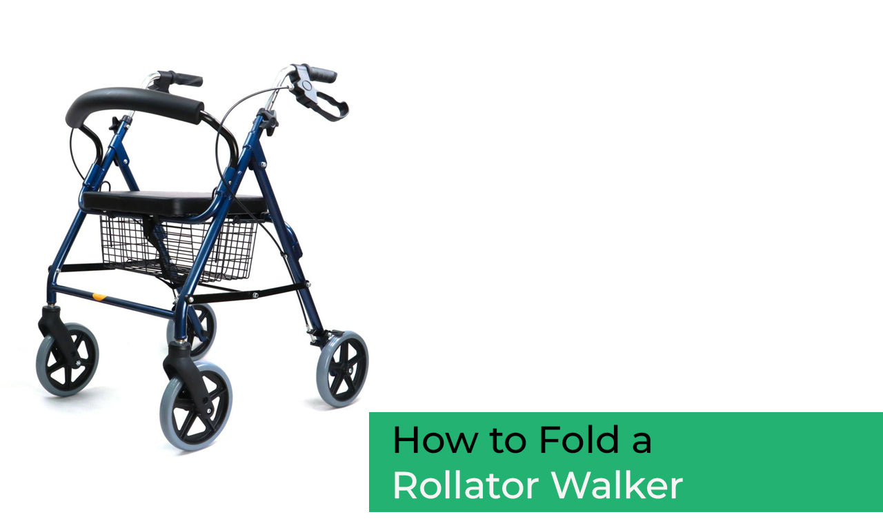 How to Fold a Rollator Walker Follow Guide and Safety Tips