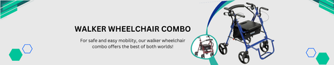 2-in-1 Mobility Solutions Rollators & Walkers