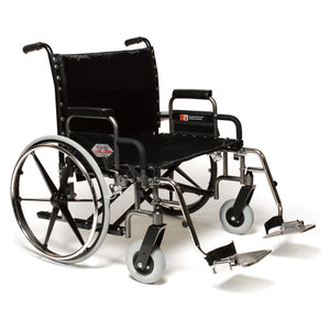 Graham-Field Everest and Jennings Paramount XD Wheelchair with Elevating Legrest, 26 Inches Seat Width