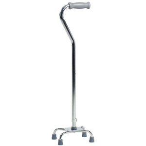 Graham-Field Lumex Silver Quad Cane Low Profile, Small Base