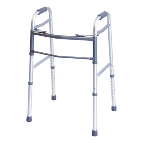 Graham-Field Lumex Everyday Dual Release Folding Walker with Dual-Release Folding Mechanism for Easy Storage and Transport. Moovkart