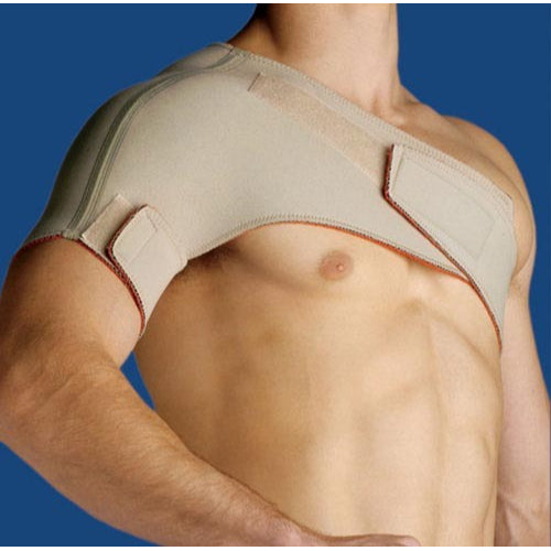 Thermoskin Sports Shoulder Support Brace, Universal Fit, Beige