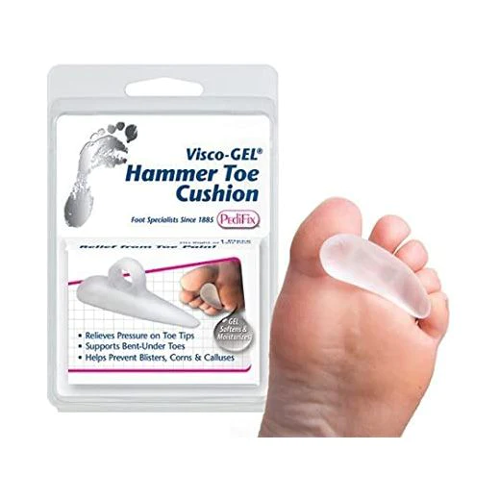 PediFix Visco-GEL Hammer Toe Cushion, Left, Foot Care, Moovkart