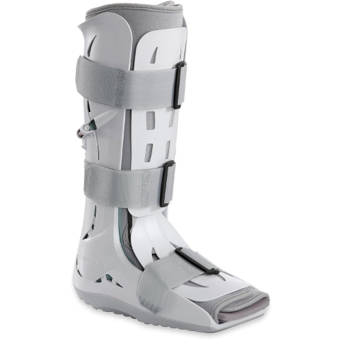 Aircast Foam Pneumatic Walker Boot for foot support, ankle recovery, fracture stabilization, and sprain relief, Moovkart.