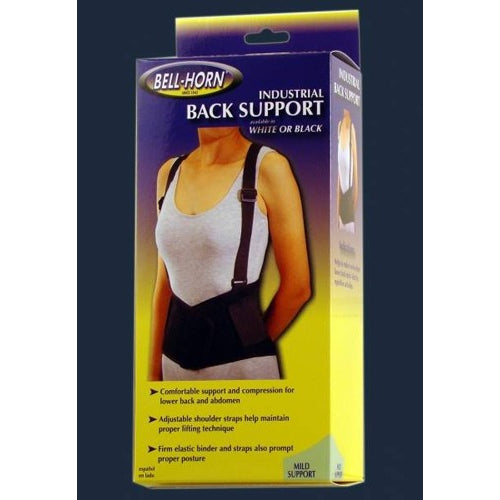 Industrial Back Support (Small - 24-30" Waist) - Provides Lower Back Support for Workers