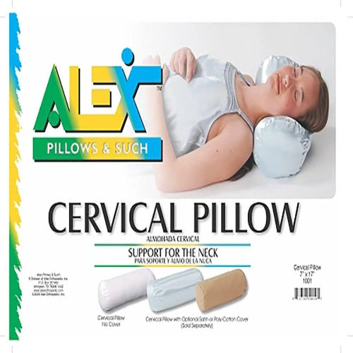 Alex Orthopedic Soft Cervical Support Pillow with Breathable Fabric Cover