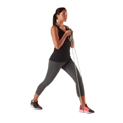 TheraBand Resistive Exercise Tubing, 100 Feet, Color-Coded Resistance for Strength Training and Rehabilitation