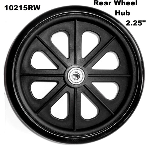 Drive Medical Caster Rear Wheel for Model 11053A/B Rollators, 8 Inches, Each