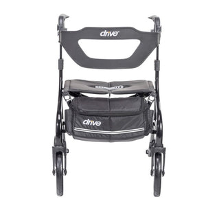 Drive Medical Nitro Sprint Rollator, Black Hover