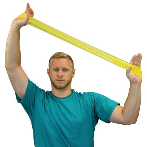 Cando Band Non-Latex 50 Yard Roll for resistance training and rehabilitation – Shop at Moovkart for fitness solutions.

