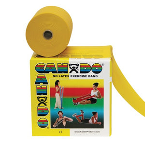 CanDo Non-Latex Exercise Band, 50-Yard Roll