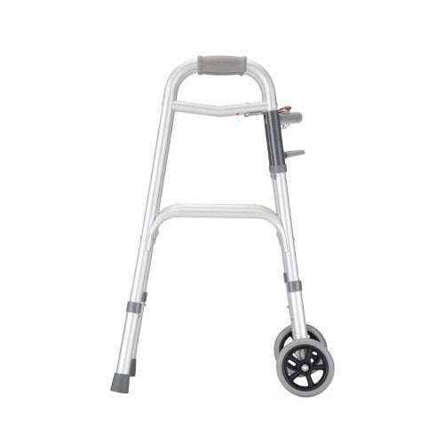 Nova Pediatric Easy-Release 2 Button Walker Youth with 3 Inch Wheels