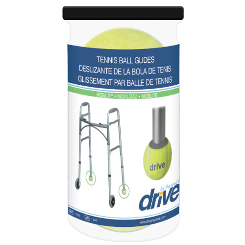 Drive Medical Tennis Ball Glides with Replaceable Glide Pads