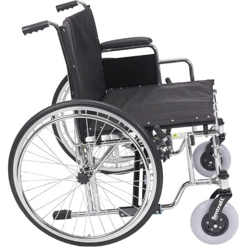 Drive Medical Sentra Heavy Duty Extra Wide Wheelchair, 30 Inches Seat Width