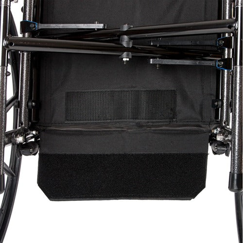 Drive Medical Cruiser X4 Wheelchair with Swing Away Footrests and Adjustable Desk Arms, 20 Inches