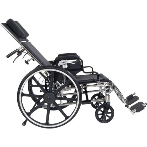 Drive Medical Viper GT 16 Inches Detachable Desk Arms Reclining Wheelchair