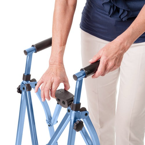 Stander EZ Fold-N-Go Walker, Cobalt Blue