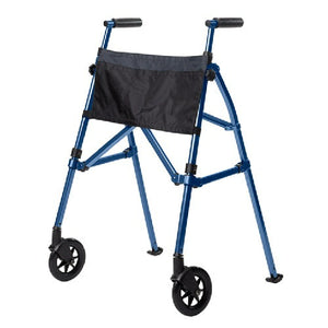 Stander EZ Fold-N-Go Walker, Cobalt Blue