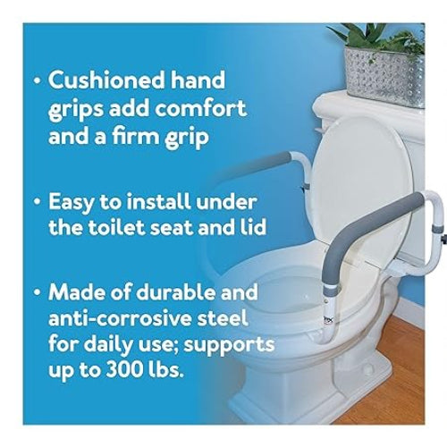 Carex Toilet Safety Frame KD Retail, Each