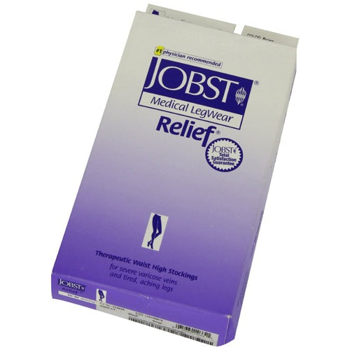 Jobst Relief Waist-High 30-40 mmHg, Closed Toe, Beige