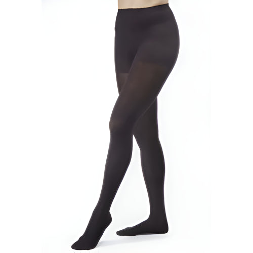 Jobst Opaque 30-40 mmHg Compression Pantyhose, Black, Small, Waist-High, Closed Toe, provides firm support for circulation and comfort. Moovkart