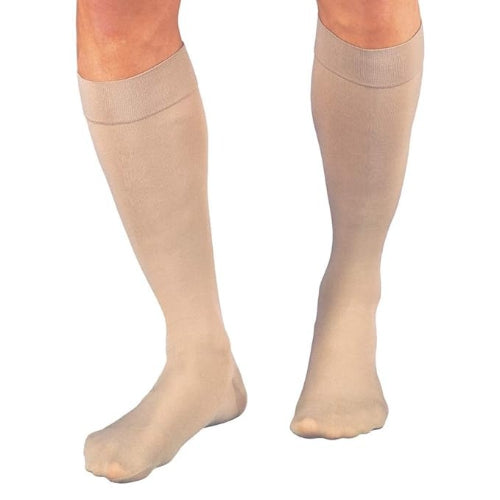 Jobst Relief Knee High 20-30 mmHg Compression Stockings, Silky Beige, Medium