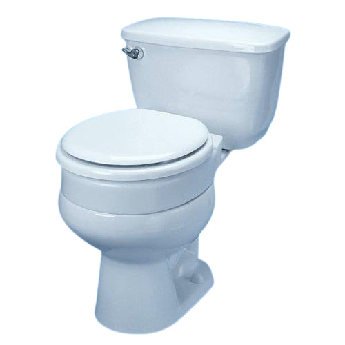 Maddak Hinged Elevated Toilet Seat, Standard