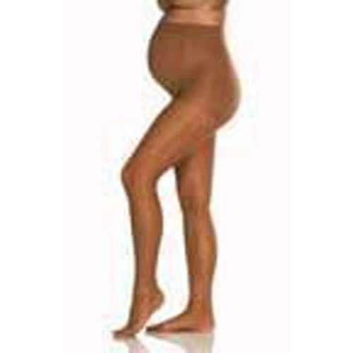 Jobst Ultrasheer Maternity Pantyhose, silky beige, plus size, 8-15 mmHg compression.