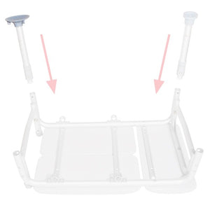 Drive Medical Large Suction Tips for Transfer Bench, Pair