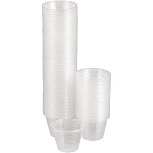 Dynarex Disposable Medicine Cups, Graduated, 1 Ounce, Pack of 100