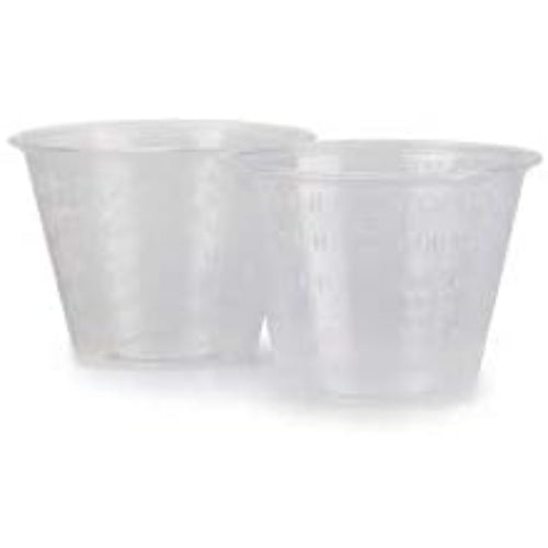 Dynarex Disposable Medicine Cups, Graduated, 1 Ounce, Pack of 100