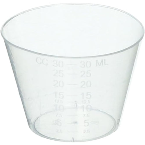 Dynarex Disposable Medicine Cups with Clear Gradations for Accurate Measurement, Pack of 100, Moovkart