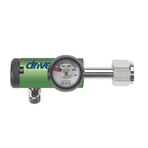 Drive Medical Oxygen Regulator for H/M Tanks, 0-15 LPM with CGA540 Connector