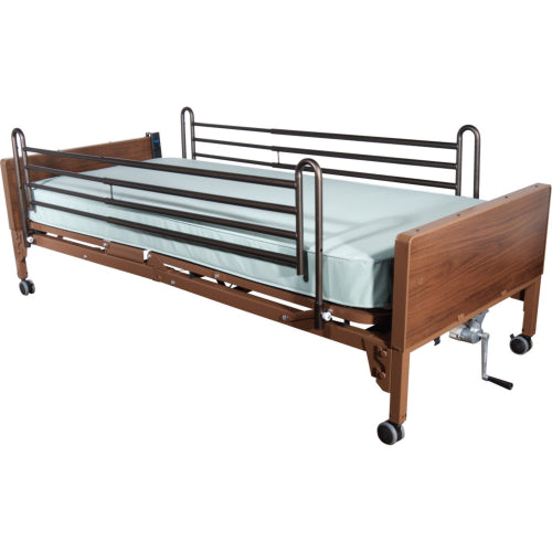 Drive Medical Full Length Hospital Bed Rails, Pair