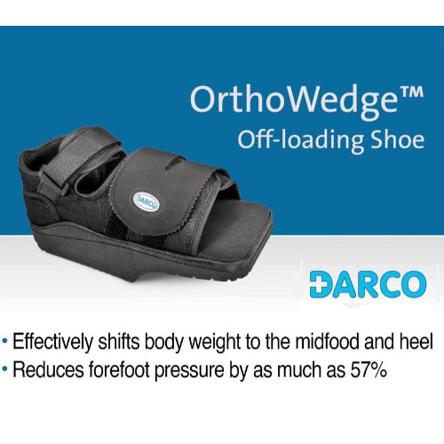 Darco Ortho Wedge Healing Shoe, X-Small