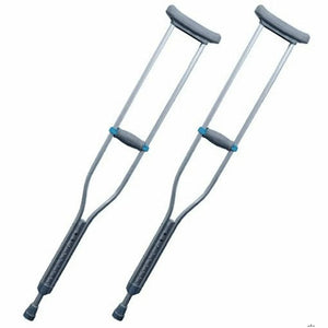 Drive Medical EZ Adjust Aluminum Crutches, Youth Hover