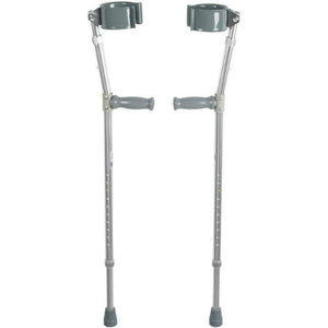 Drive Medical Forearm Crutches Adjustable Forearm, Tall Adult 29 to 38 Inches, Pair Hover