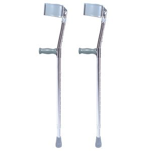 Drive Medical Adjustable Forearm Crutch, Tall, Pair