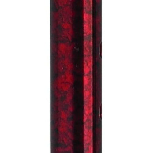 Drive Medical Aluminum Offset Cane with Gel Hand Grip, Red Crackle