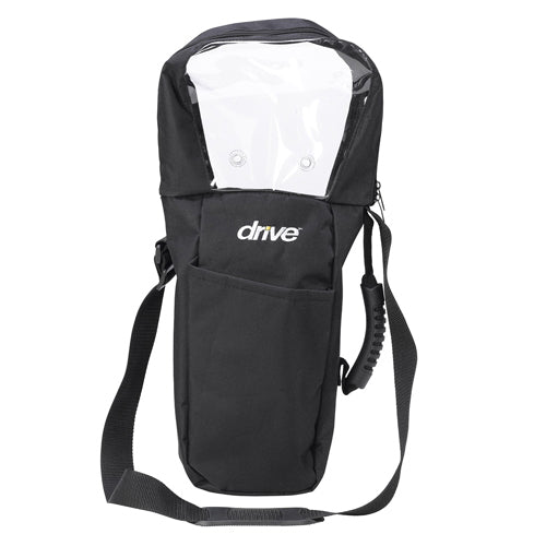 Drive Medical Oxygen Cylinder Bag D Style – Durable Nylon Construction with Adjustable Shoulder Strap and Carry Pouch, Moovkart