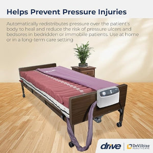 Drive Medical 8 Inches Low Air Loss and Alternating Pressure Pump Mattress System