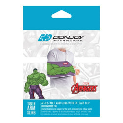 DonJoy Youth Arm Sling, Hulk, Pack of 2