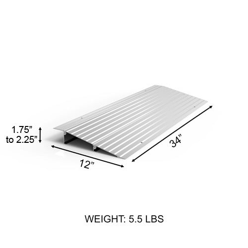 EZ-Access Threshold Modular Entry Ramp with Slip-Resistant Surface