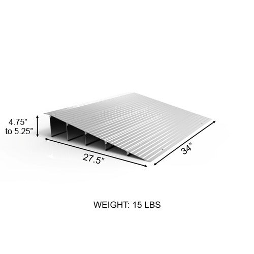 EZ-Access Threshold Modular Entry Ramp with Slip-Resistant Surface