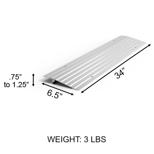 EZ-Access Threshold Modular Entry Ramp with Slip-Resistant Surface