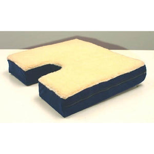 Alex Orthopedic Coccyx Gel Seat Cushion with Fleece Top