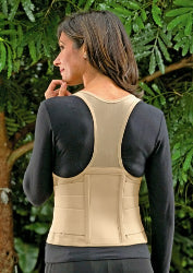 Cincher Women's Back Support (XXX-Large, Tan) - Posture Correction, Lower Back Pain Relief