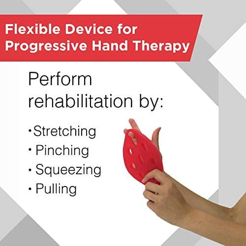 TheraBand Hand Xtrainer, Versatile Therapy Tool for Strength and Rehabilitation